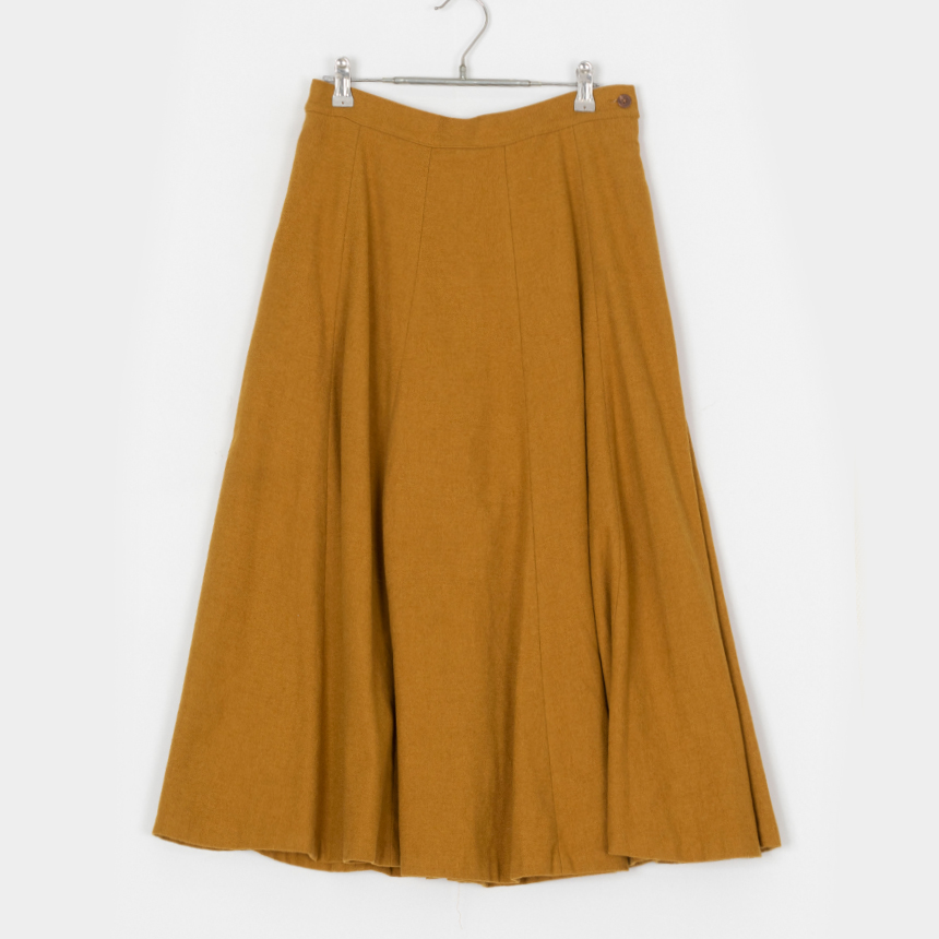 uniqlo ( 권장 L ) banding wool skirt