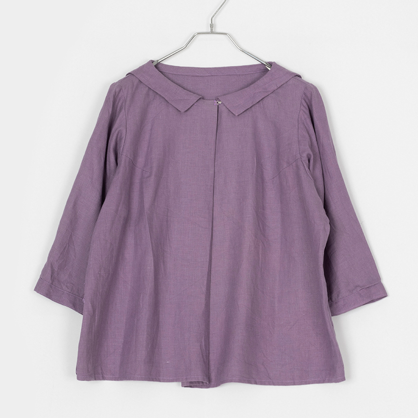 jpn ( 권장 M - L ) 1/2 linen blouse