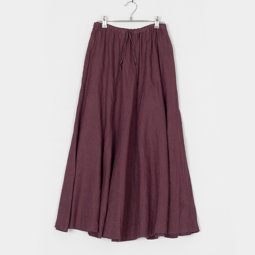 lato ( size : M ) linen banding skirt